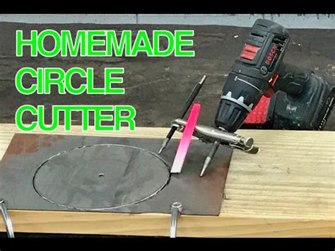 how to cut a perfect circle in sheet metal|circular saw for cutting aluminum.